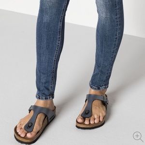 NWT Gizeh Birko-Flor in Ice Pearl Onyx Size 38